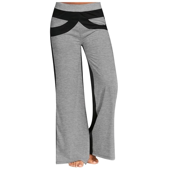 Bigersell Baggy Yoga Pants for Women Yoga Full Length Pants Women's Pocket Bubble Hip Lifting Exercise Fitness Running High Waist Yoga Pants Ladies' Pant Leggings