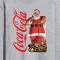 thumbnail image 3 of Coca-Cola - Vintage Santa with Presents - Men's Long Sleeve Graphic T-shirt, 3 of 5