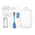 thumbnail image 1 of Jeringa para bebé, cuentagotas, alimentador de medicamentos, cuchara sensible a la temperatura de silicona, Clip para moco, cepillo de dientes para bebé, 1 of 4