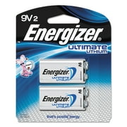 Energizer Lithium Batteries, 9V, 2/Pack