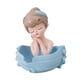 thumbnail image 5 of Caja de almacenamiento decorativa para niña, estatua de resina de ángel, figura decorativa para el hogar, encimera Azul, 5 of 9