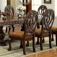 thumbnail image 4 of Set of 4 Side Chairs Traditional Formal Style Cherry Solid wood Kitchen Dining Room Furniture Chairs Claw Feet Carved Details, 4 of 5