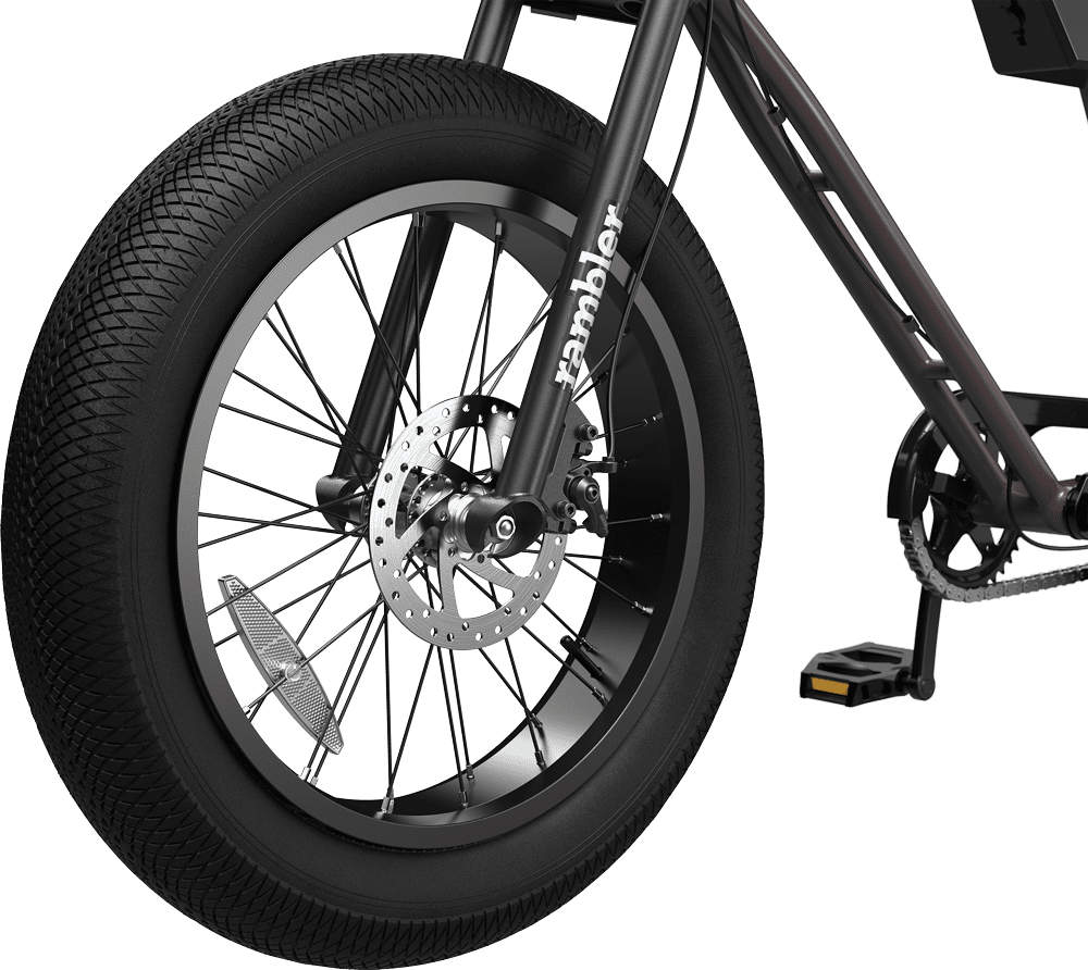 Razor Rambler 20 – Class 2 Retro Style 500W Adult Electric Bike, up to 19.9 mph & 16 Miles of Range