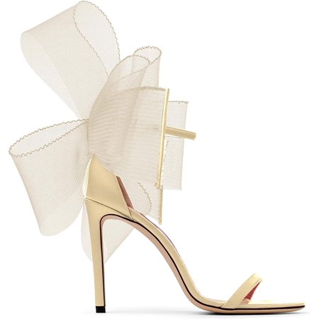 

Women s One Strap Heeled Sandals Open Toe Bow Knot Satin Pumps Ankle Buckle Strap Stiletto Heels Summer Shoes