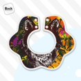 thumbnail image 4 of Hirioo Wolf With Wildflowers for Baby Cotton Petal Bib Drool Bibs for Baby Boy Unisex, 4 of 9