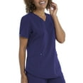 thumbnail image 2 of Scrubstar Women's Antimicrobial Premium Ultimate Mock Wrap Scrub Top, 2 of 11