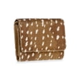 thumbnail image 3 of No Boundaries Moto Flap Wallet, Women's, Doe, 3 of 4