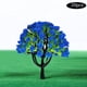thumbnail image 3 of 20 piezas DIY diseño modelo árboles tren ferrocarril paisaje árbol Natural Diorama Arbol azul Zulema Modelos de árboles de diorama, 3 of 8