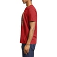 thumbnail image 2 of 250th Anniversary USA Heat Transfer Print T Shirts for Men, 1776-2026 Patriotic USA Flag Crewneck Short Sleeve Tee - 4XL, 2 of 3