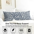 thumbnail image 3 of Leopard Print Body Pillow Cover – Soft & Breathable, Hidden Zipper, 20"x54", Fashion Animal Print – Cheetah & Tropical Spots, Perfect Gift for Side Sleepers, Pregnancy, Modern Home Decor, 3 of 7
