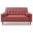 thumbnail image 3 of Glory Furniture G849A-L Red Loveseat Bed, 3 of 5