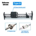 100-1000mm Stroke Electric Sliding Table CNC 3D Printer Linear Guide ...