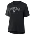 thumbnail image 2 of Women's Fanatics  Black New York Yankees Home Run Legacy T-Shirt, 2 of 3