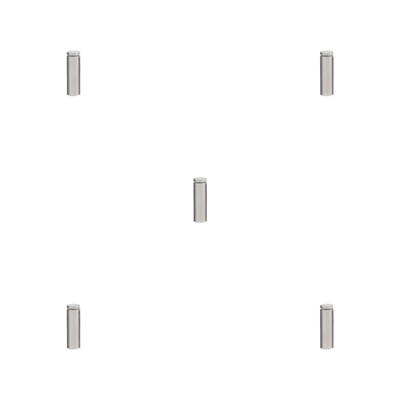 Riwesomey Tornillo publicitario, duradero, de alto brillo, diseño aerodinámico, espejo de cristal, tuerca a prueba de arañazos, perno, soporte para Type2 NO2 Riwesomey CBP383109