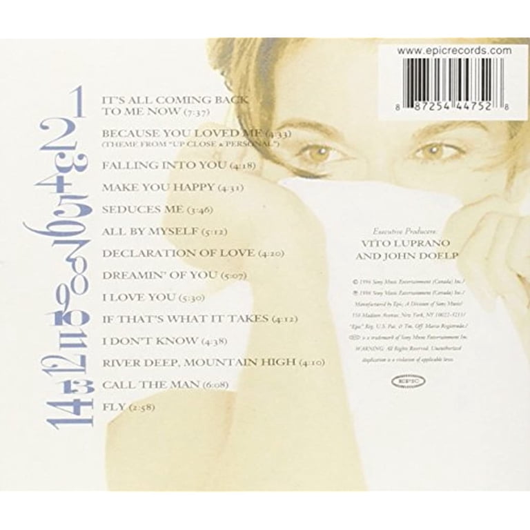 セリーヌ・ディオン／『ＦＡＬＬＩＮＧ　ＩＮＴＯ　ＹＯＵ』輸入盤ＣＤ２枚組限定盤 Celine Dion - Falling Into You - Music & Performance - CD