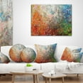 thumbnail image 4 of Designart Board Stained Abstract Art - Abstract Throw Pillow - 16x16, 4 of 5