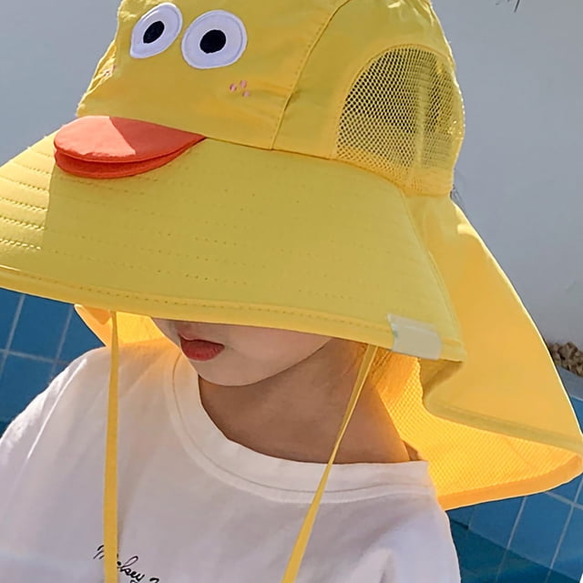 Sombrero para el sol para niños,Sombrero de verano para niños Precioso sombrero de pescador para bebés Sombrero protector solar para niños Resultados impresionantes
