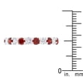thumbnail image 4 of Mini Jessica Band with Garnet Cubic Zirconia Size 6, 4 of 4