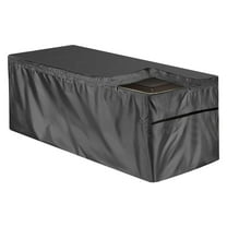 xiuh deck box cover patio deck box cover garden storage box cover outdoor storage m black