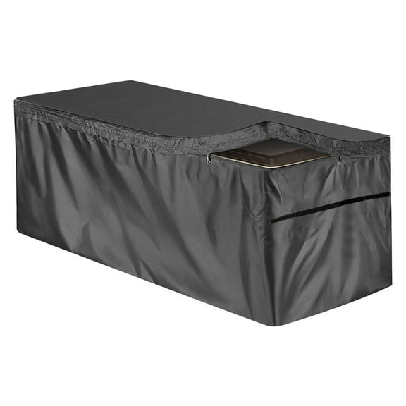 xiuh deck box cover patio deck box cover garden storage box cover outdoor storage m black