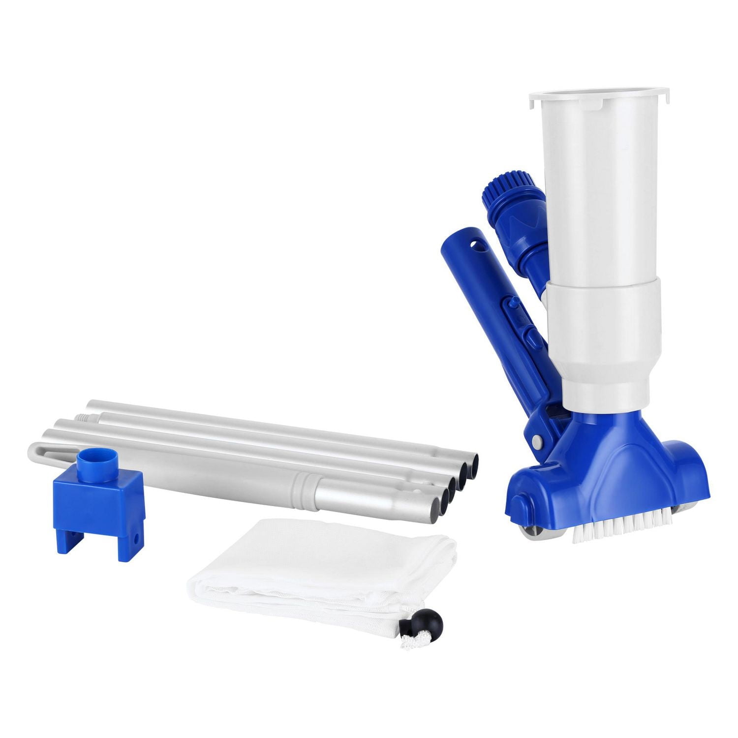 Mainstays Spa Vacuum with 5-section Pole, Great for small pools and spas