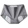 thumbnail image 3 of Women's Elongated Crotch Plus Size Belly Cinching High Waisted Breathable Briefs Ladies Underwear, 3 of 3