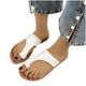 thumbnail image 4 of Amzcrzy Zapatos de mujer,Zapatos de mujer,Zapatillas de mujer, Nuevos zapatos de verano de suela plana para mujer, ropa de abrigo de moda, sandalias, zapatillas de playa Sandalias Mujer Zapatillas De, 4 of 5