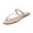 Khaki, variant on Summer Sandals for Women 2026 - Memory Foam Insole Beach Flip Flops Non Lightweight Double Strap Womens Sandals