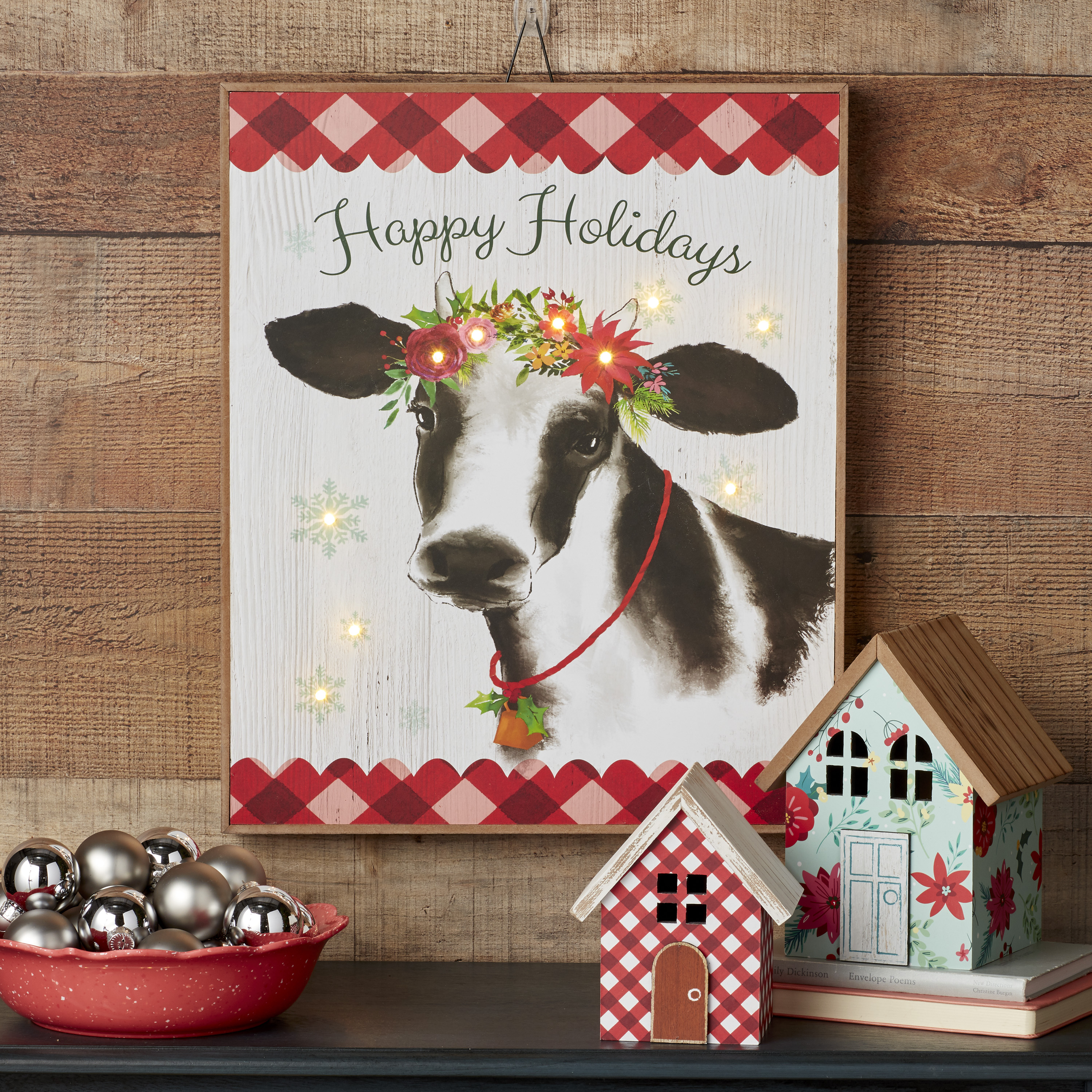 The Pioneer Woman LED Hanging Sign, Happy Holidays - image 2 of 5