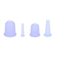 thumbnail image 4 of Massager Cupping Cup,4pcs/set Silicone Vacuum Body Body Massage Helper Silicone Vacuum Cups World-Class Design, 4 of 14