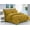 Mustard, variant on Elegant Comfort 8-Piece Dobby Stripe Bed-in-a-Bag Comforter Set, Includes 4pc Smart Sheet Set, Bed Skirt, Comforter, Matching Pillowcases, and Shams - Full/Queen, Mustard Yellow