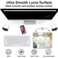 thumbnail image 3 of Mouse Pad with Stitched Edge, Premium-Textured Mouse Mat, Non-Slip Rubber Base Mousepad for Laptop, Computer & PC,9.5×7.9 inches,Plants, 3 of 6