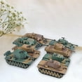 thumbnail image 4 of 2x 8Pcs 4D 1:72 Ensamblar kits de Colecciones Hobby Building Table Model Tank para juguetes Escritorio Navidad present, 4 of 9