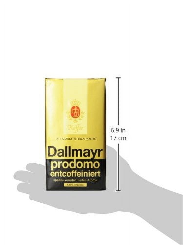 Dallmayr Decaffeinated Ground Coffee Large (entcoffeiniert) 17.6 oz