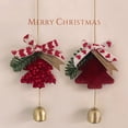 thumbnail image 2 of Adornos colgantes navideños, campanillas de viento para árbol de Navidad, suministros para Año Nuevo 2025, colgantes para árbol de Navidad, decoración navideña para el hogar, 2 of 5