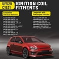 thumbnail image 3 of Kit de Bobina de Encendido SPARKWHIZ Negro con Bujías para VW y Audi, 3 of 7
