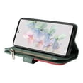 thumbnail image 3 of Compatible with Google Pixel 7 Wallet Case with Card Slots PU Leather Zipper Flip Folio Cover, 3 of 5
