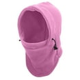 thumbnail image 1 of Baberdicy Ski Mask  Face Mask Winter  Outdoor Riding Windproof Fleece Hood Mask Thick Warm Snow Cap Mask Eye Mask Pink, 1 of 5