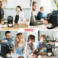thumbnail image 5 of HiBREW 5-in-1 Expresso Machines for Home, Compact Coffee Machine for Pods, Capsules & Espresso Powder H2B, 5 of 8