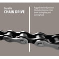 thumbnail image 2 of chamberlain c410 durable chain drive garage door opener with med lifting power, pewter, 2 of 8