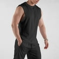 thumbnail image 7 of Men's Sleeveless Workout Tank Top - 4-Way Stretch, Sweat-Wicking Fabric - Athletic Gym Beach Shirt, 7 of 7