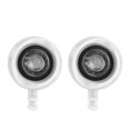 thumbnail image 4 of 2 uds USB recargable zapatos faros luces de zapatos para senderismo nocturno ciclismo correr caminar blanco, 4 of 5