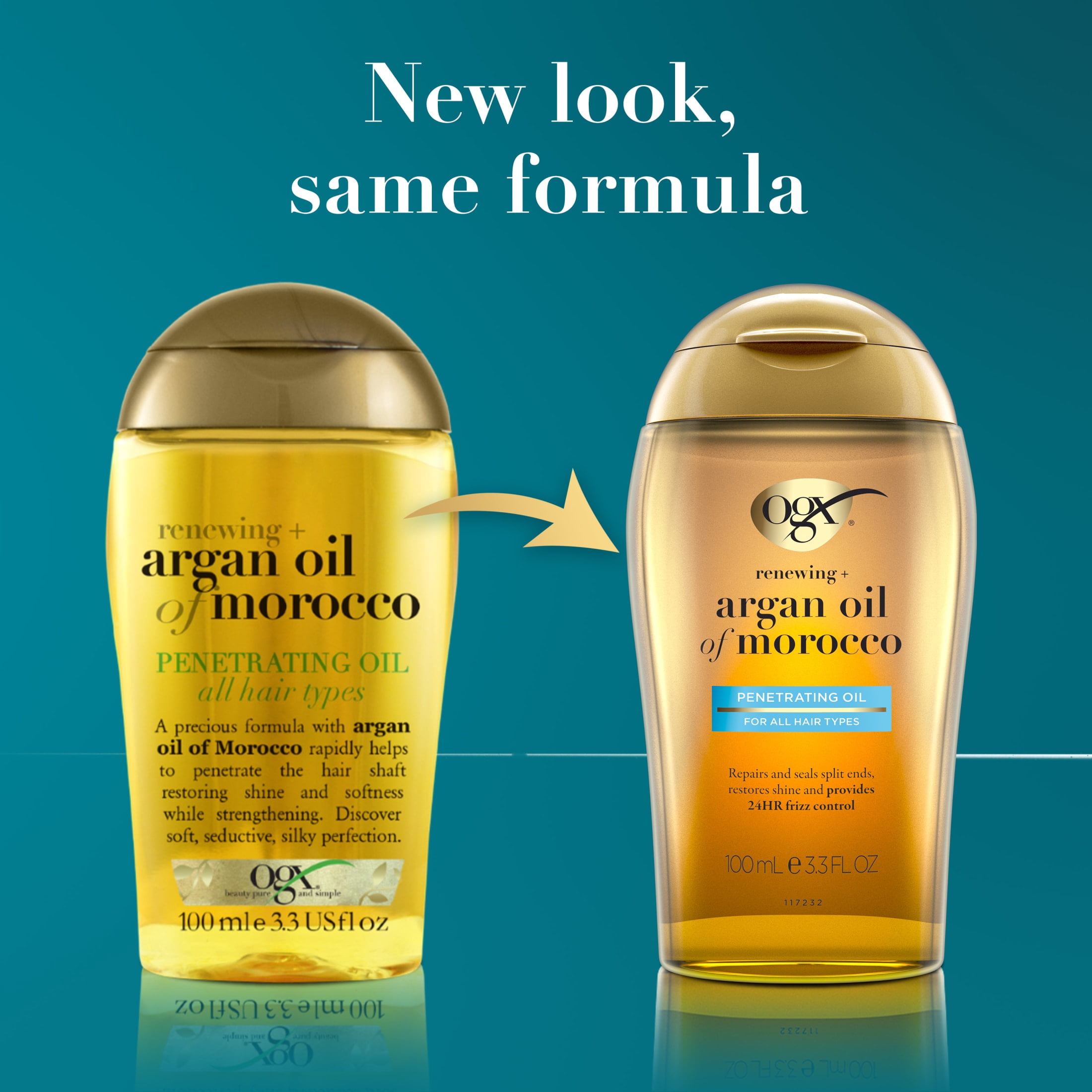 OGX Renewing + Argan Oil of Morocco Penetrating Hair Oil Treatment, 3.3 fl. oz