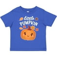 thumbnail image 3 of Inktastic Cute Little Pumpkin with Fall Leaves Boys or Girls Toddler T-Shirt, 3 of 5
