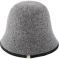 thumbnail image 6 of CoCopeaunts Wool Bucket Hat Women Autumn Winter Warm Fisherman Hats Vintage Solid Color Casual Simple Packable Bucket Hat Cap, 6 of 8