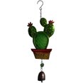 thumbnail image 1 of Campanilla de viento colgante Pintura de color Cactus Campana de hierro Colgante Campanas de viento Adornos de campana de viento antiguos (estilo aleatorio) TUNC Sencillez, 1 of 5