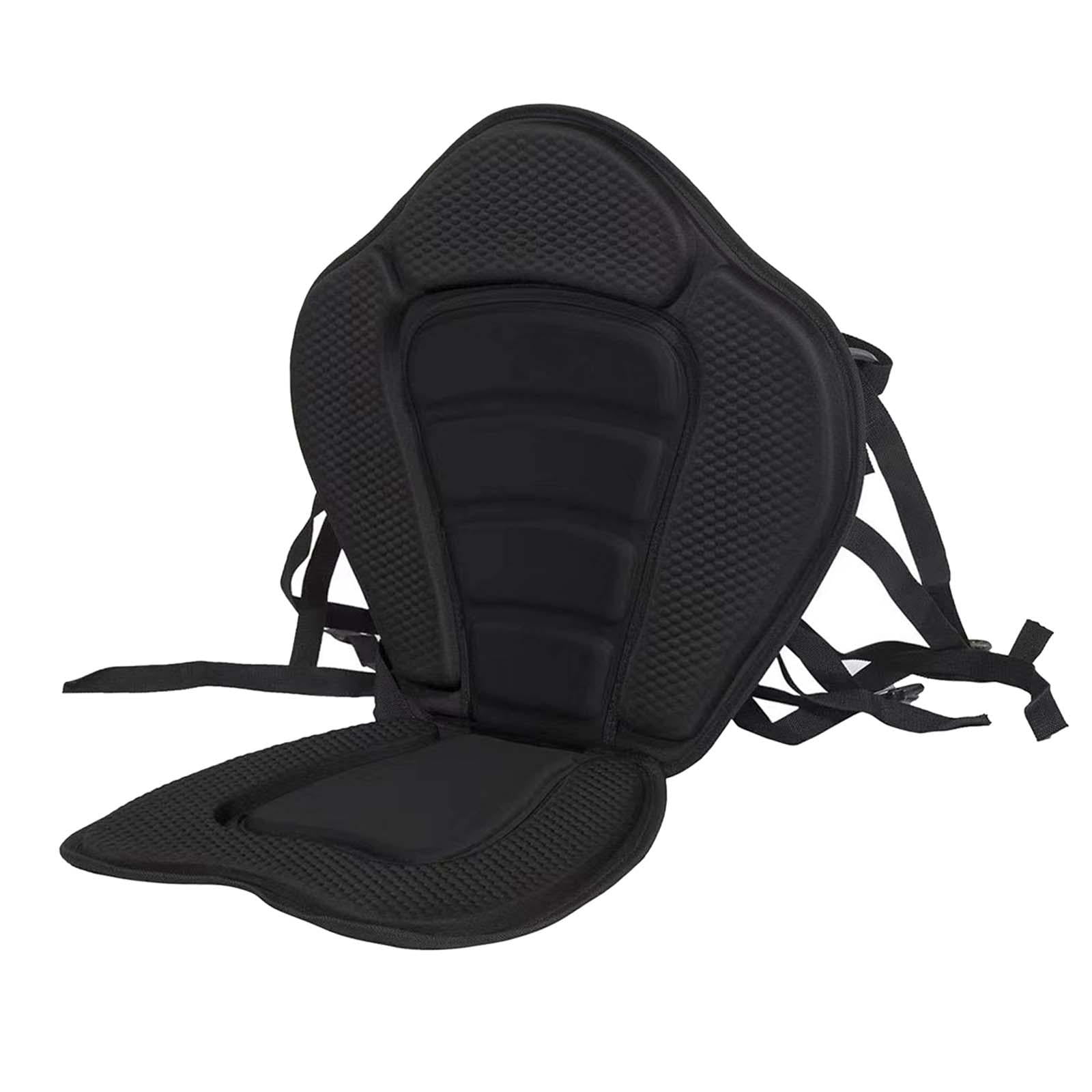 harayaa Kayak Seat Cushion Kayaking Park Beach for Sit in Hiking Canoe Backrest Seat Black