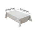 thumbnail image 6 of Waterproof Oilproof Dirtproof Checkered Rectangular Table Cloth Tablecloth Table Cover for Dining Room Kitchen Office Farmhouse Rural Decor 47.24x62.99 Inch Nylon Small Versatile Outdoor, 6 of 6