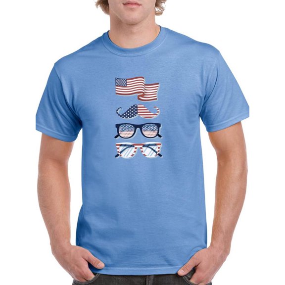 July 4Th Celebration Items T-Shirt Men -Image by Shutterstock, Male XX-Large