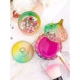 thumbnail image 5 of Crystal Glass Cup Plate Container For Nail Art Acrylic Powder And Liquid, Nail Art Mug Jewelry Plate Nail Art Brush Pen Tool Holder, 5 of 5
